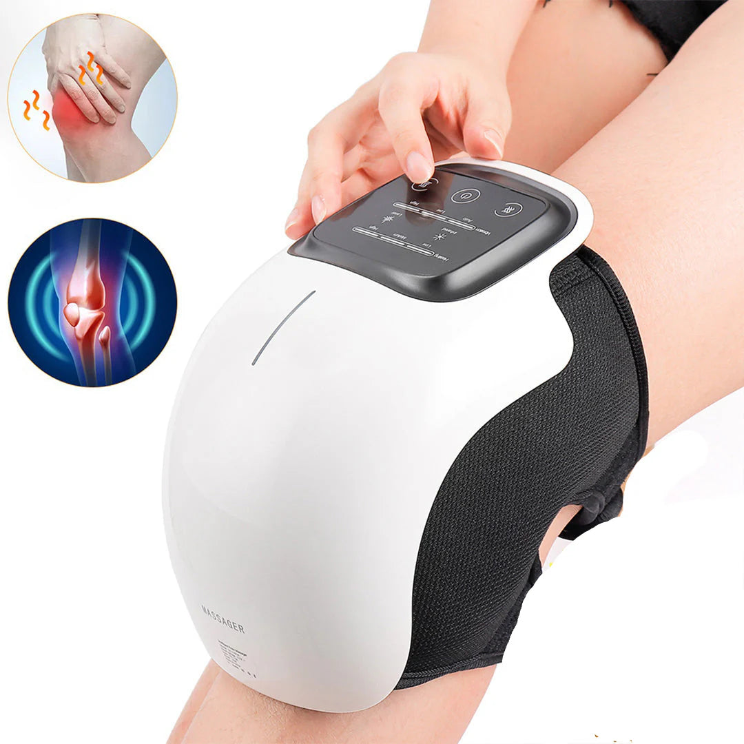 Knee Relief Pro 3.0™ – Triple-Action Heat, Vibration & Light Therapy