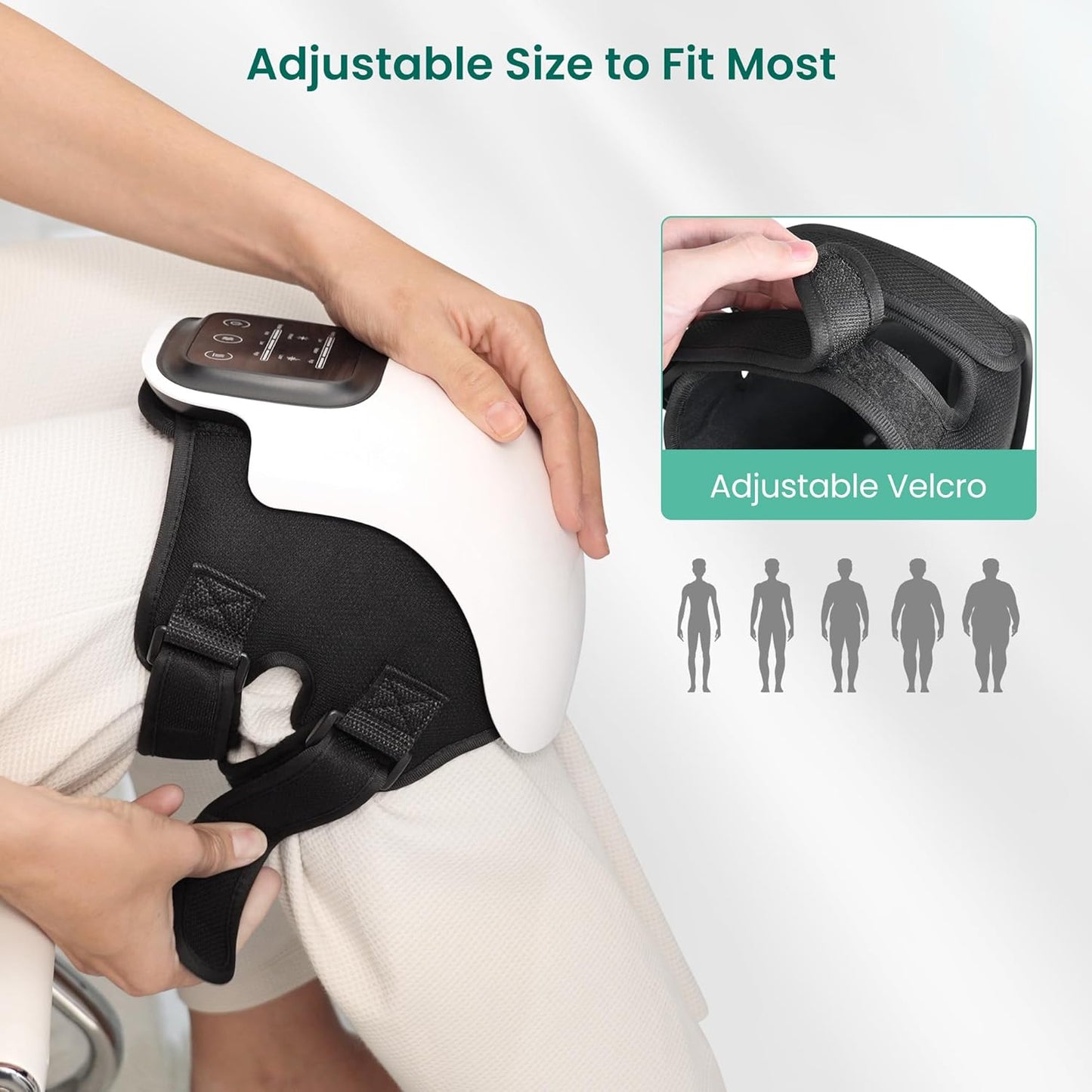 Knee Relief Pro 3.0™ – Triple-Action Heat, Vibration & Light Therapy