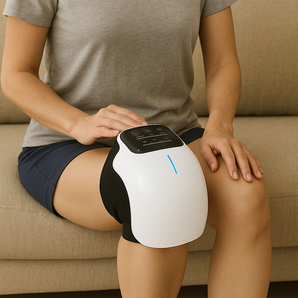 Knee Relief Pro 3.0™ – Triple-Action Heat, Vibration & Light Therapy