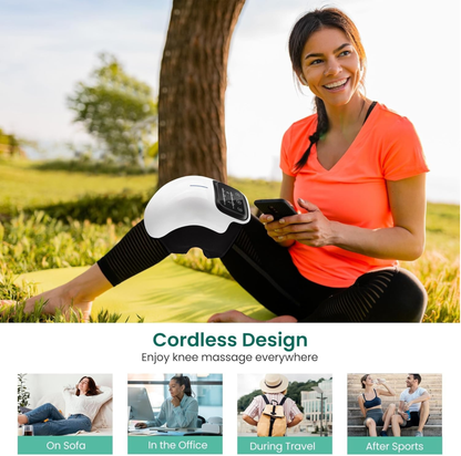 Knee Relief Pro 3.0™ – Triple-Action Heat, Vibration & Light Therapy