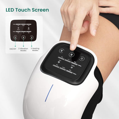 Knee Relief Pro 3.0™ – Triple-Action Heat, Vibration & Light Therapy
